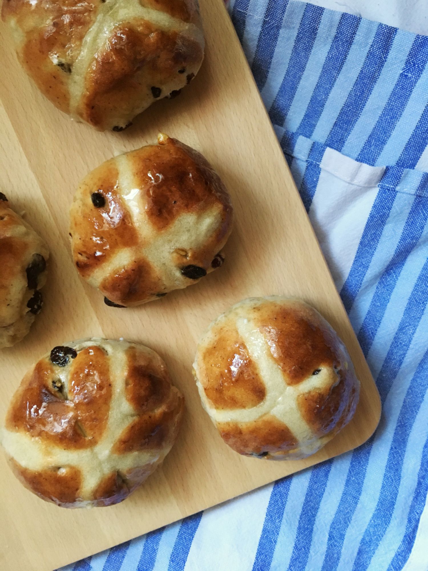 Vegan Hot Cross Bun Recipe Seasonal HerBivore