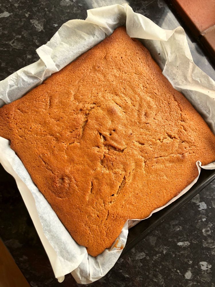 Whole ginger sponge