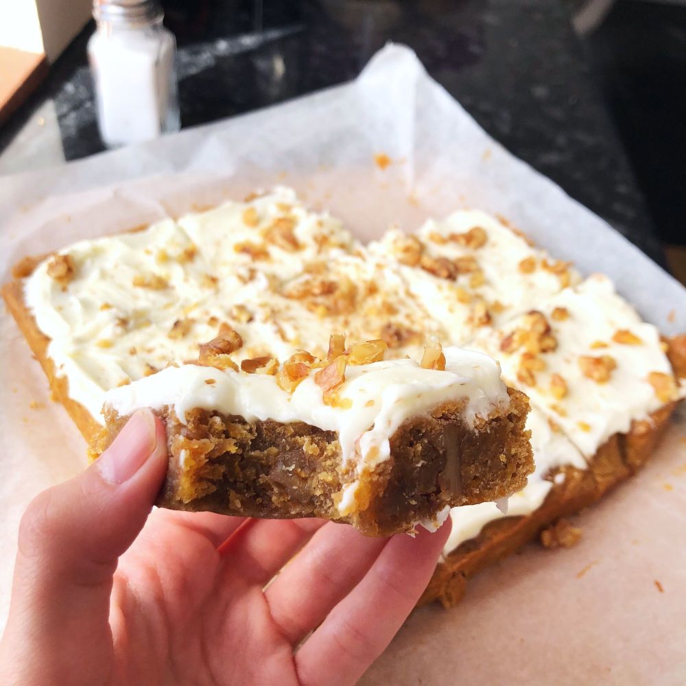 Carrot Cake Blondies