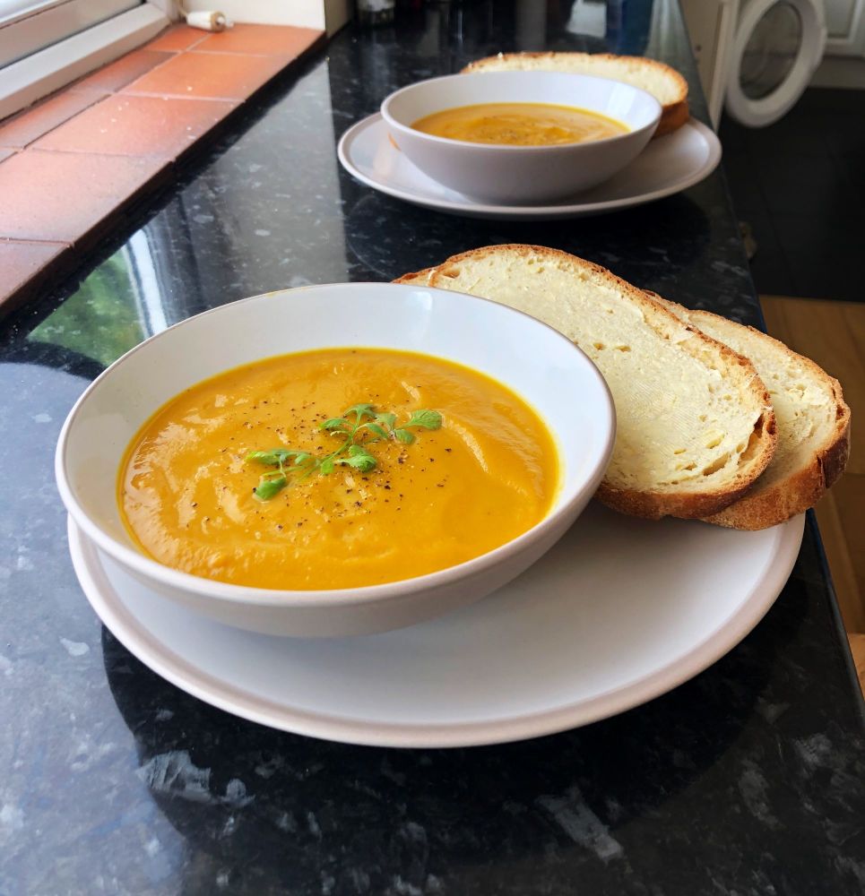 Sweet Potato and Carrot Soup