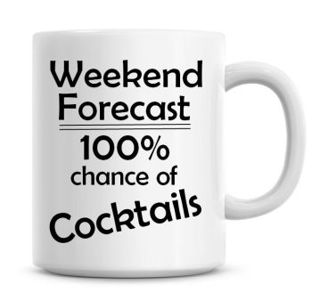 Weekend Forecast 100% Chance of Cocktails