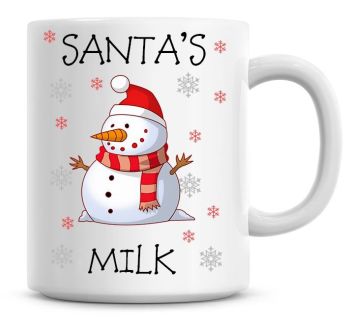 Personalised Named Merry Christmas Snowman Coffee Mug
