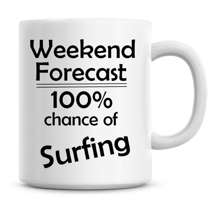 Weekend Forecast 100% Chance of Surfing