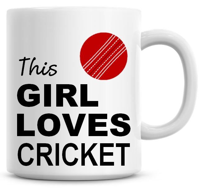 This Girl Loves Cricket Coffee Mug