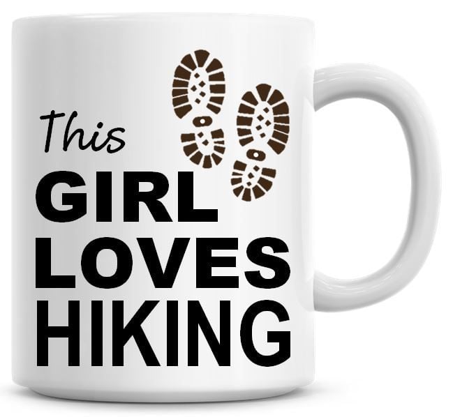 This Girl Loves Hiking Coffee Mug