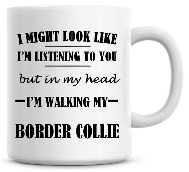 I Might Look Like I'm Listening To You But In My Head I'm Walking My Border