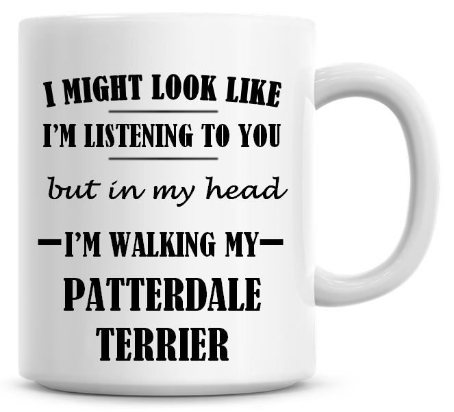 I Might Look Like I'm Listening To You But In My Head I'm Walking My Patter