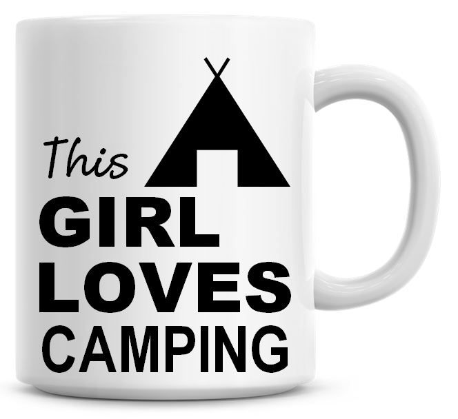 This Girl Loves Camping Coffee Mug