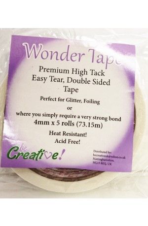 HIGH TACK : 4mm Double sided tape 