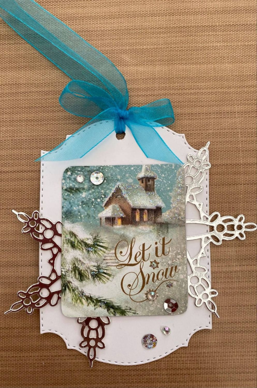 Stamperia - be Creative Craft Christmas Sample - House tag