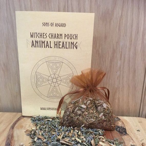 Animal Healing - Witches Charm Pouch