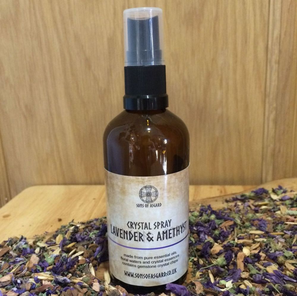 Lavender & Amethyst - Crystal Spray