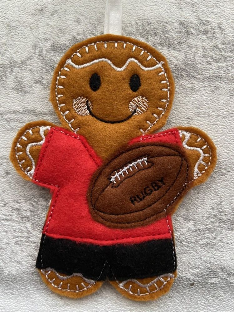 Ginger rugby player
