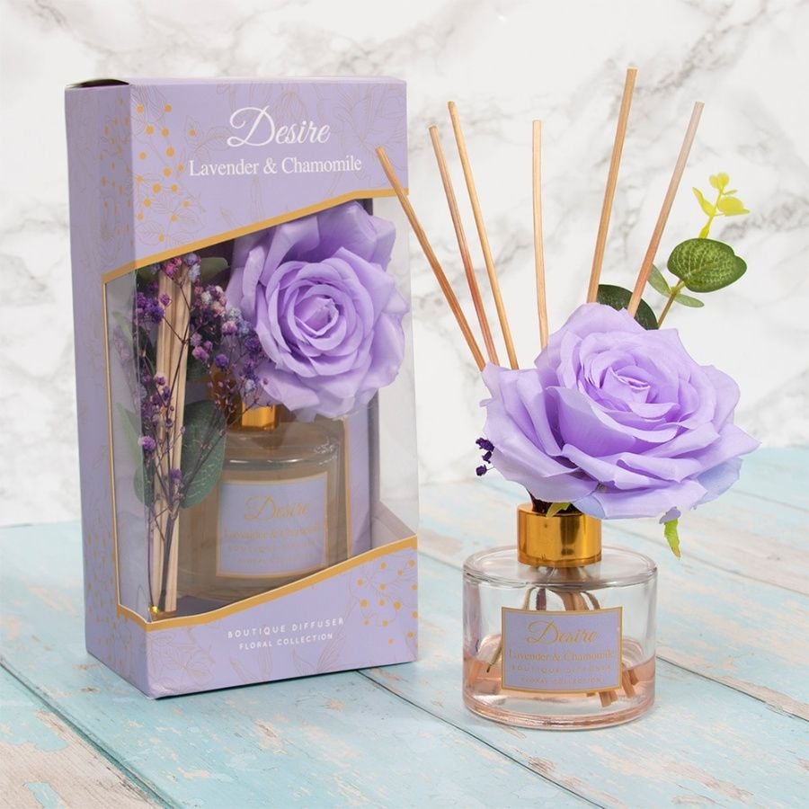 100ml Desire Floral Diffuser,  Lavender & Camomile