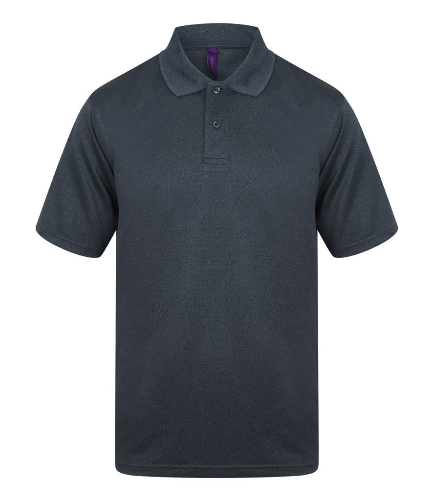 Cool plus air wicking Underdogs Men's Navy Polo Shirt