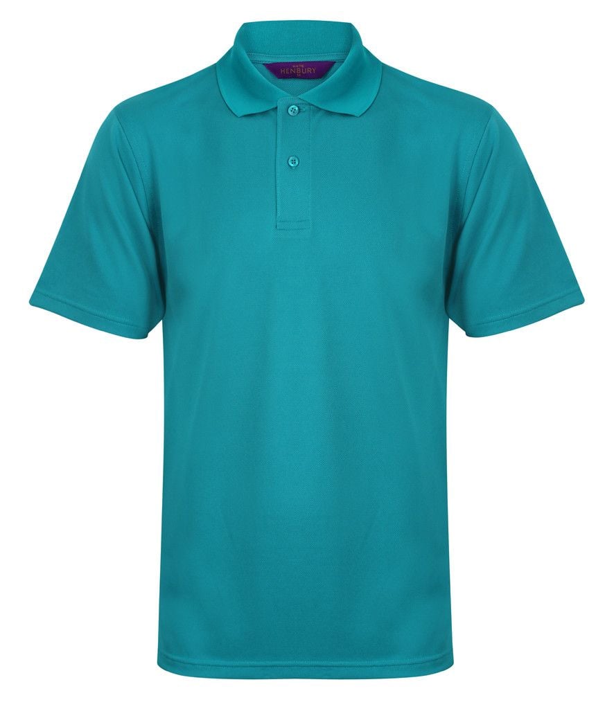 Cool plus air wicking Underdogs Men's jade Polo Shirt