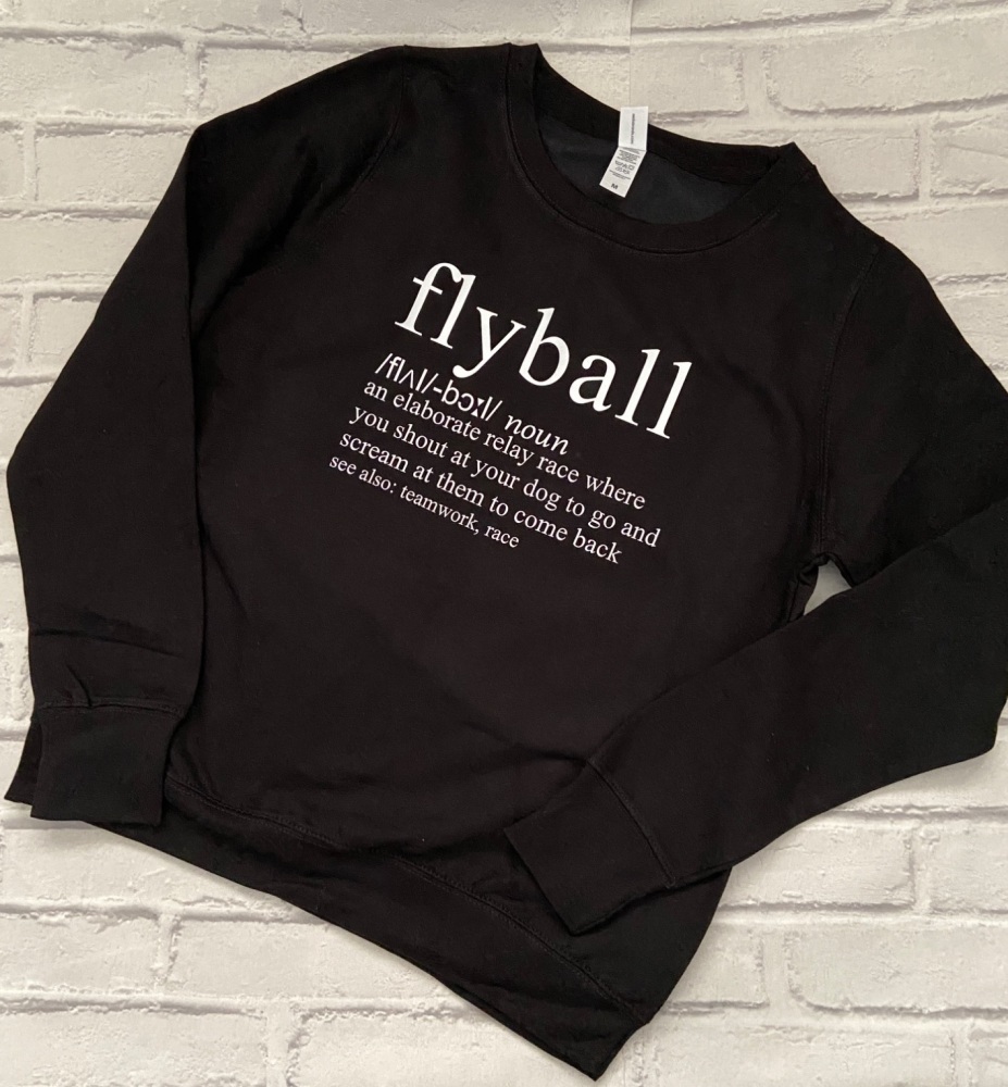 Flyball ladies sweatshirt