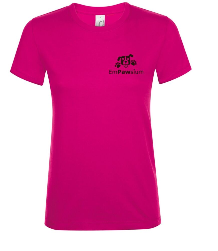 EmPawsium ladies t-shirt FUCHSIA