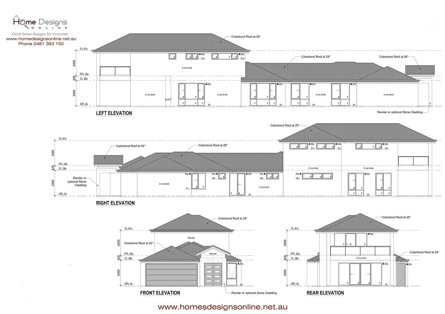 Elevations example HDO