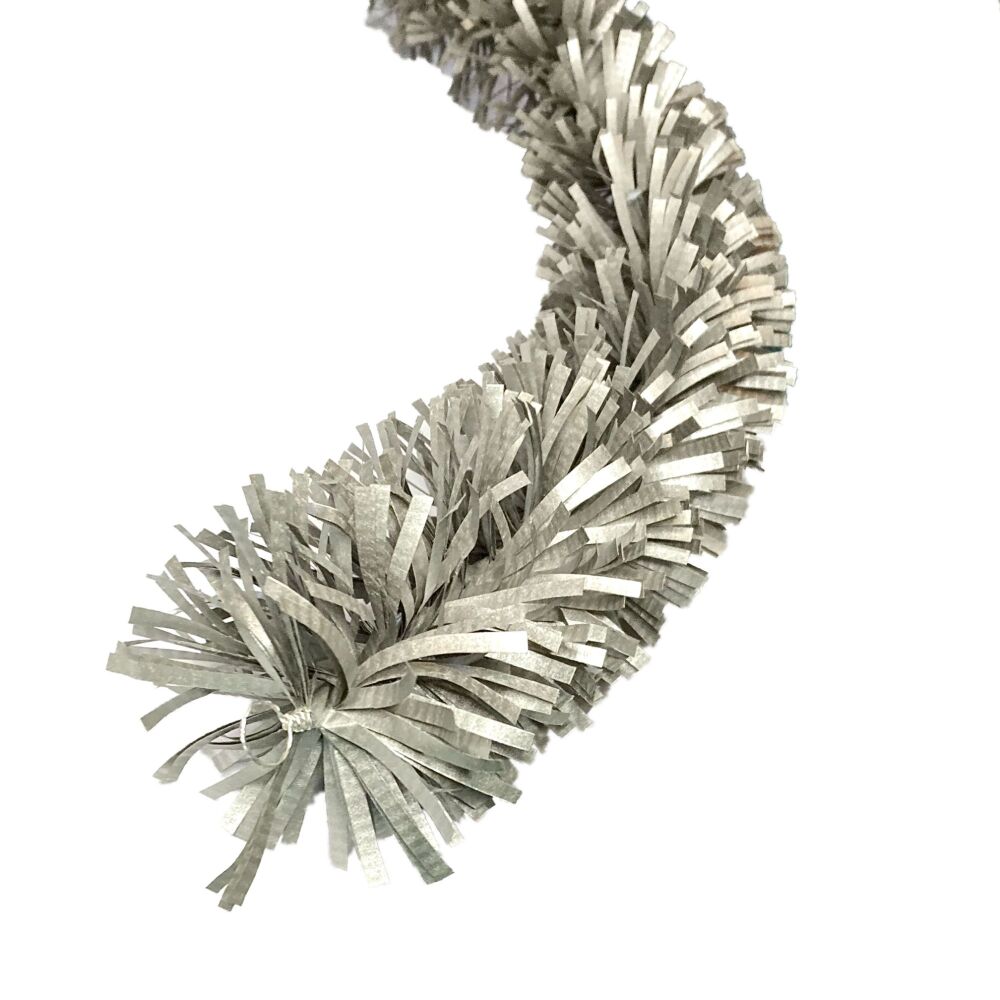 New SILVER Ecotinsel Garland