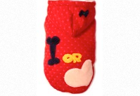 Bone or Love Hoodie (Red02) 3XL
