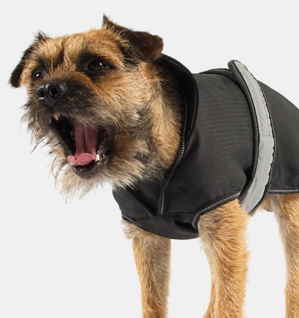Grey/Black 2 in 1 Ultimate Dog Coat 25cm (10