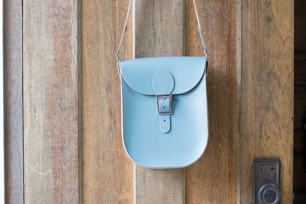 Milkman Medium Satchel Bag-Dusk blue