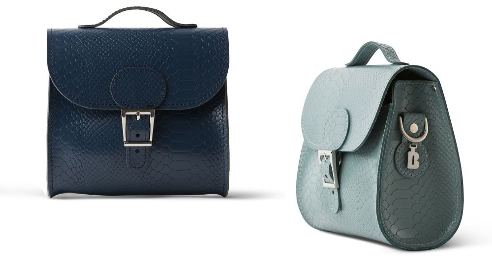 The Brit-Luxe Croc Shoulder Bag