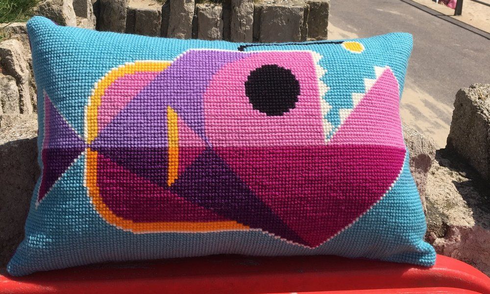 Emily Peacock Cross Stitch Kits - Anglerfish