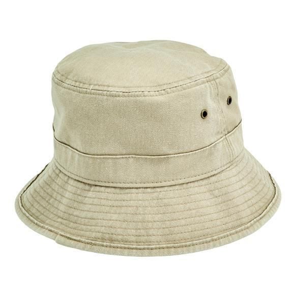 CTH3560 - MENS WASHED BUCKET - MENS S/M Khaki