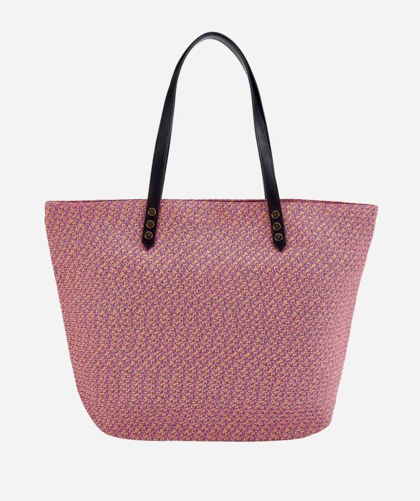 BSB1557-WOMENS PAPERBRAID TOTE BAG - WOMENS O/S Multi