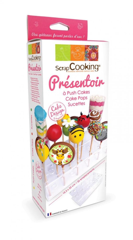 Scrap Cooking: Display for cake pops, sucettes et push cakes. MOQ 6 Units @ £12.72 per unit 5161