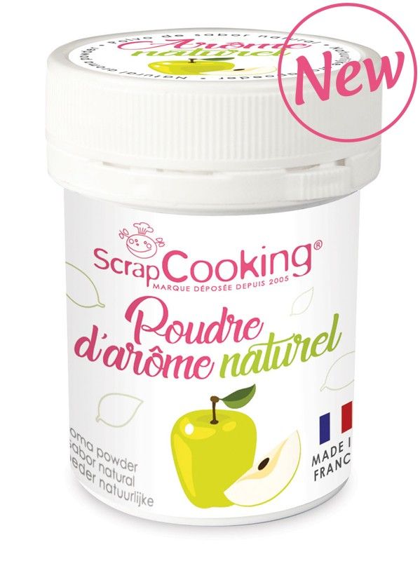 Scrap Cooking: Natural Aroma Powder Apple. MOQ 6 Units @ £3.03 per unit 4449