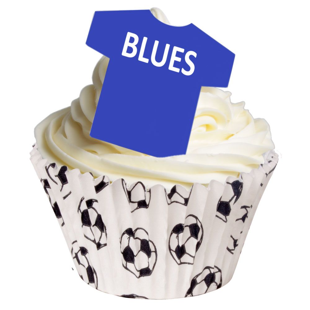 Edible Football Shirts - Blues
