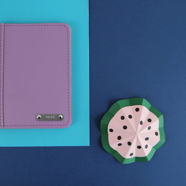 Passport Cover-African Violet