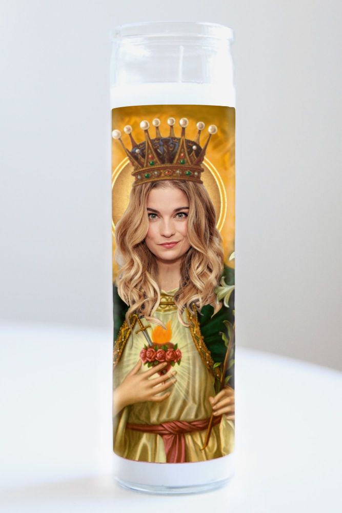 Illuminidol Celebrity Prayer Candle: ANNIE MURPHY (ALEXIS SCHITT'S CREEK)