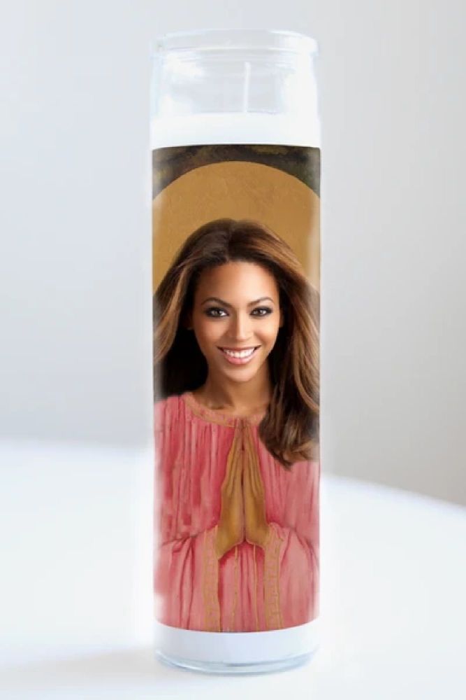 Illuminidol Celebrity Prayer Candle: BEYONCÉ (Pink)