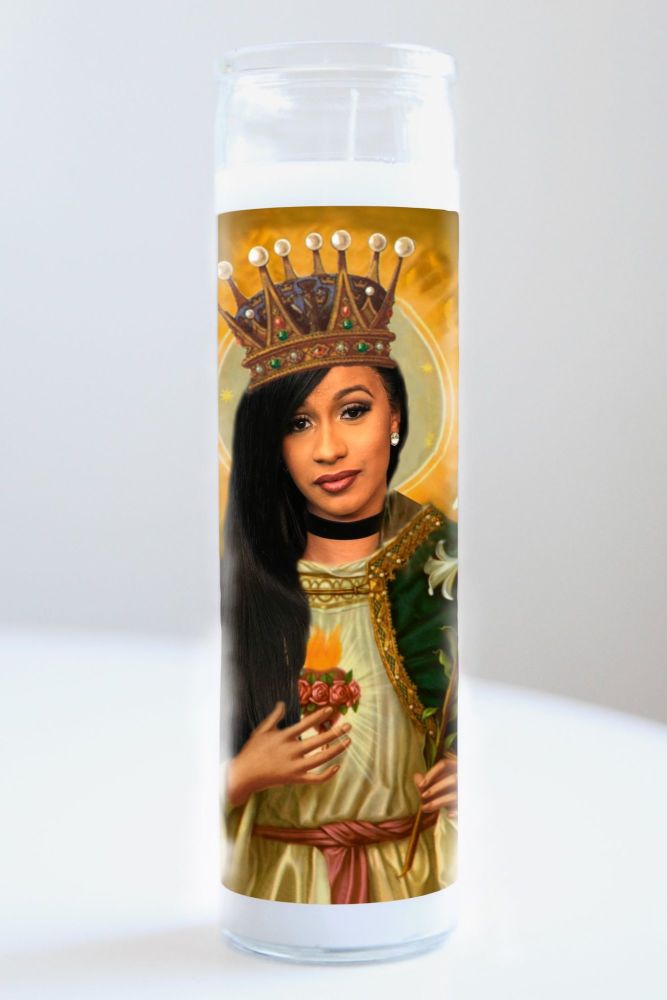 Illuminidol Celebrity Prayer Candle: CARDI B