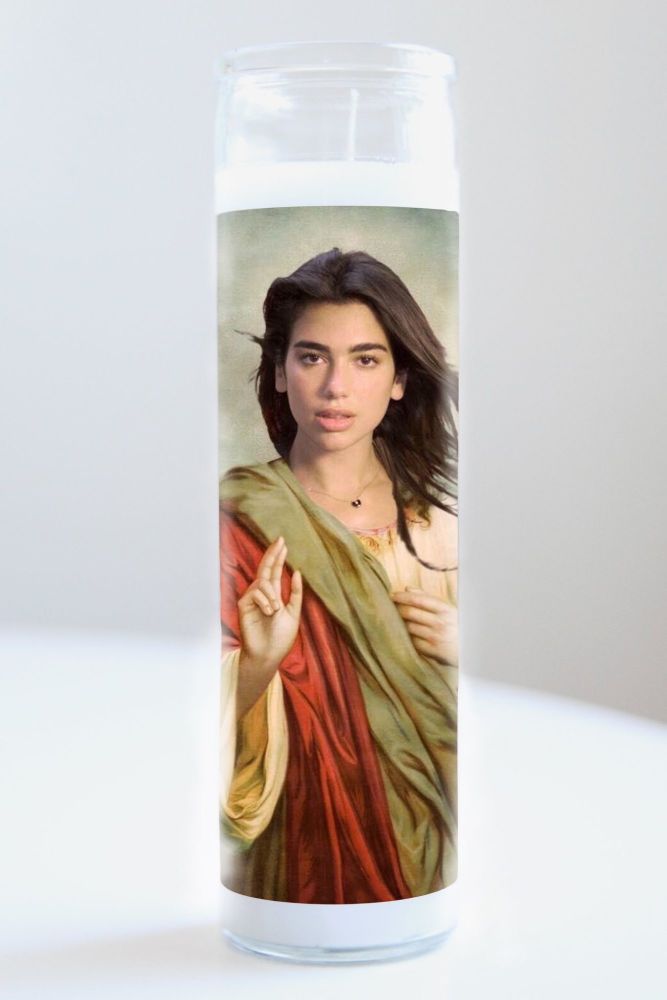 Illuminidol Celebrity Prayer Candle: DUA LIPA