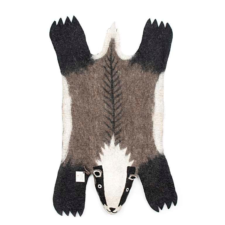 Sew Heart Felt: Billie Badger Rug