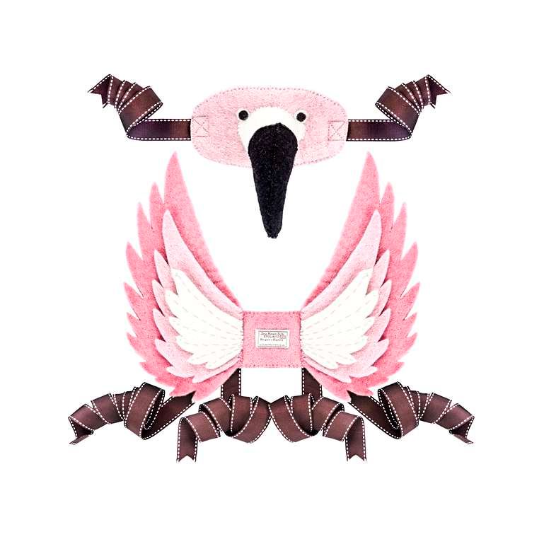Sew Heart Felt: Alice Flamingo Head Dress and Wings