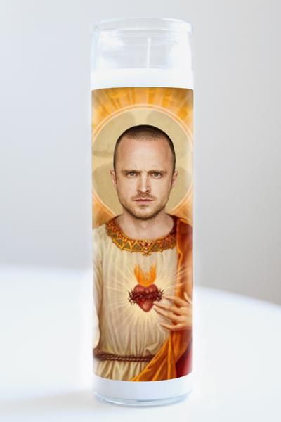  Celebrity Prayer Candle: AARON PAUL (Breaking Bad - Jesse Pinkman)