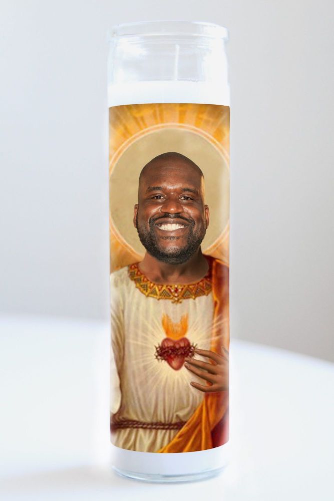 Celebrity Prayer Candle: SHAQUILLE ONEAL