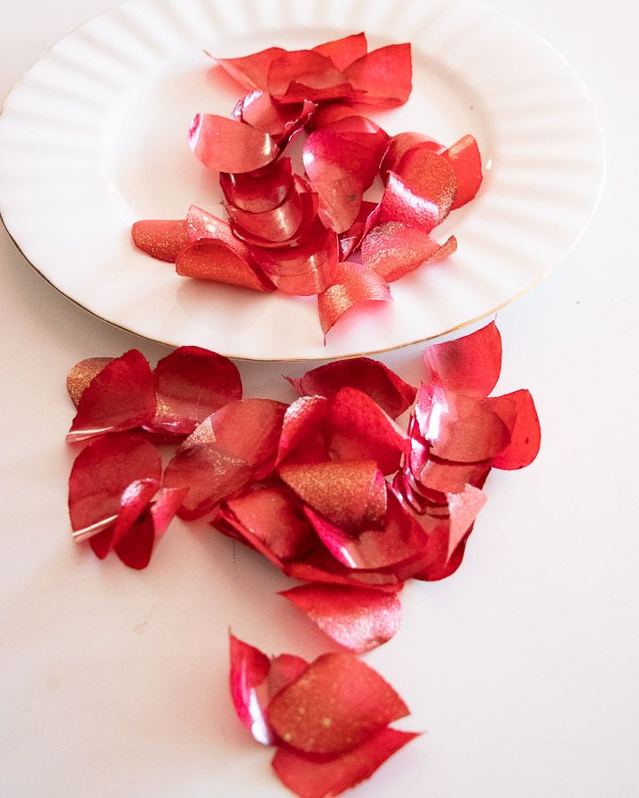 Sweet and Edible Rose Petals: Gold Touch Rose No.4