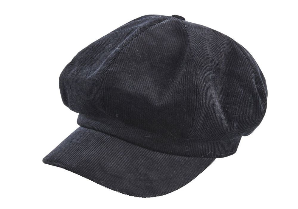 San Diego Hat Company: Women's cord baker boy cap