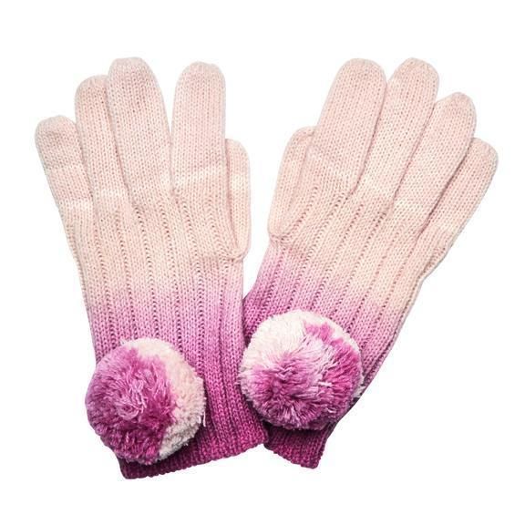 San Diego Hat Company: WOMEN'S OMBRE DYE KNIT GLOVE WITH POM