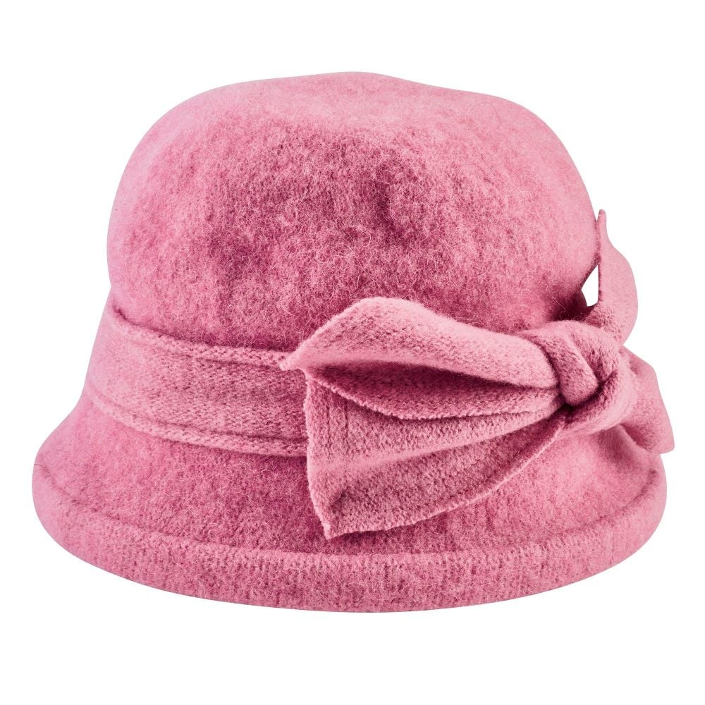 San Diego Hat Company: Women's Soft Knit Cloche With Bow