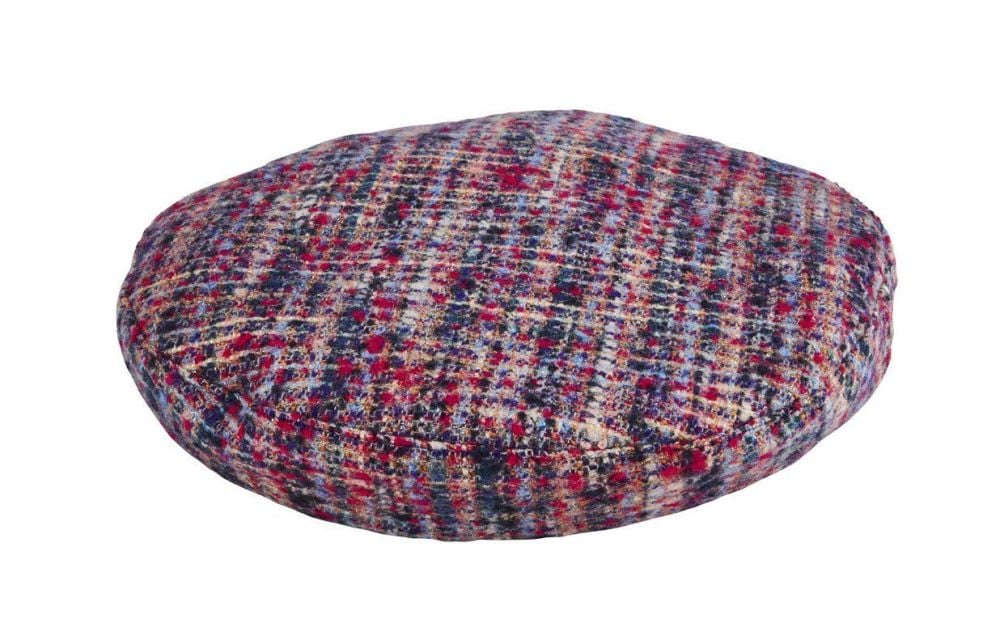 San Diego Hat Company: Women's tweed beret with faux leather band opening
