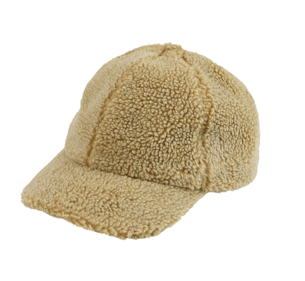 San Diego Hat Company: Women's washed faux sherpa ball cap