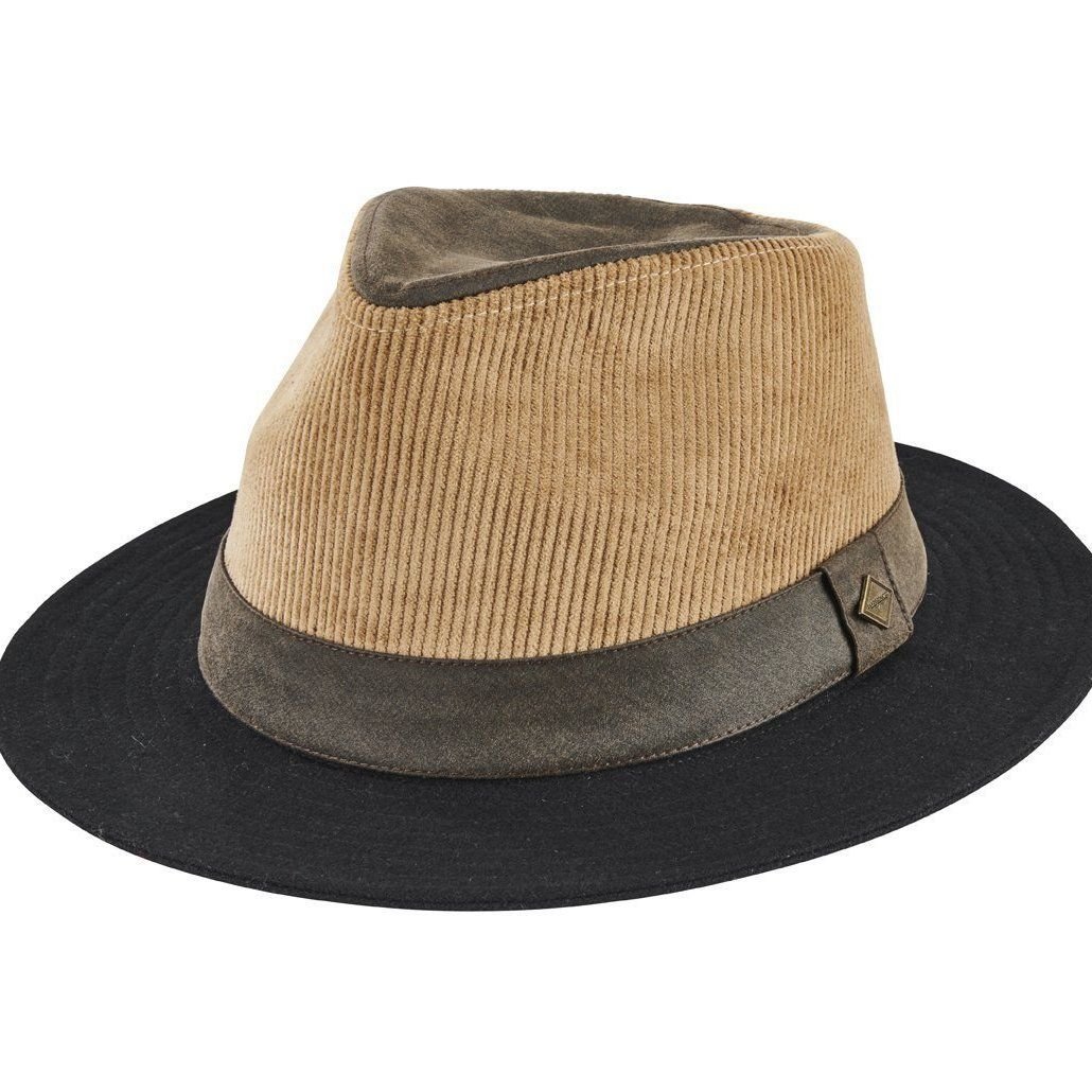 San Diego HC : Men's fedora with faux suede band